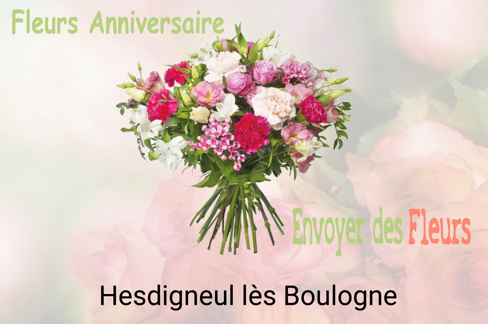 Bouquet de fleurs d’anniversaire livré à Hesdigneul-lès-Boulogne
