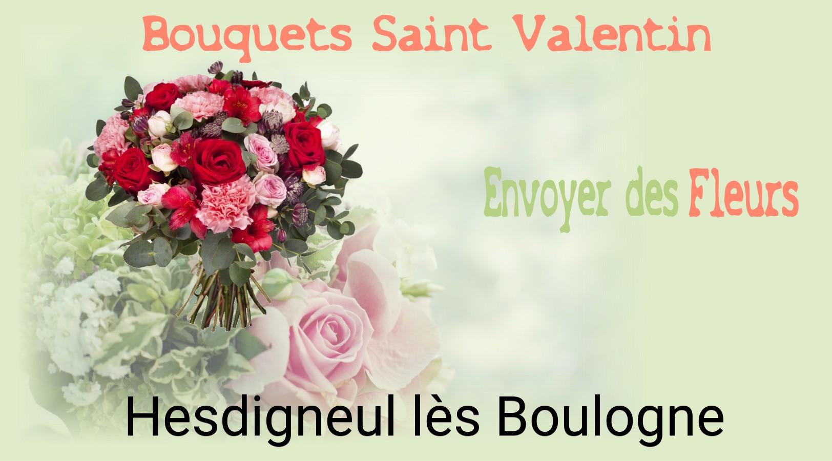 Roses de Saint-Valentin livrées à Hesdigneul-lès-Boulogne